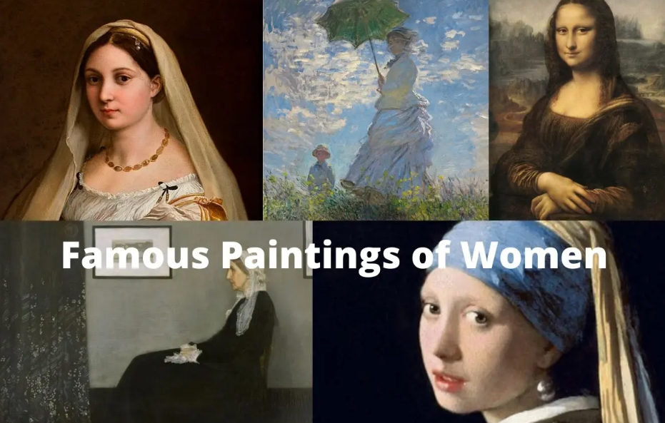 Paintings of the most famous women