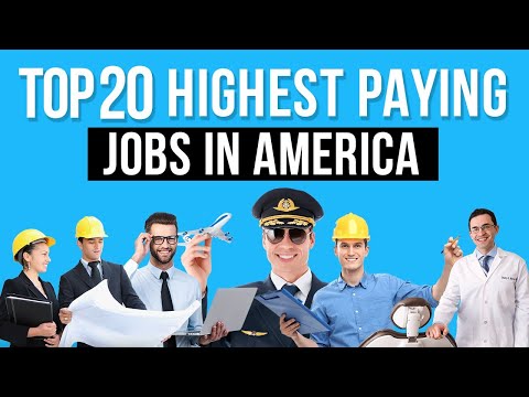 The 20 Highest Paying Jobs in the USA