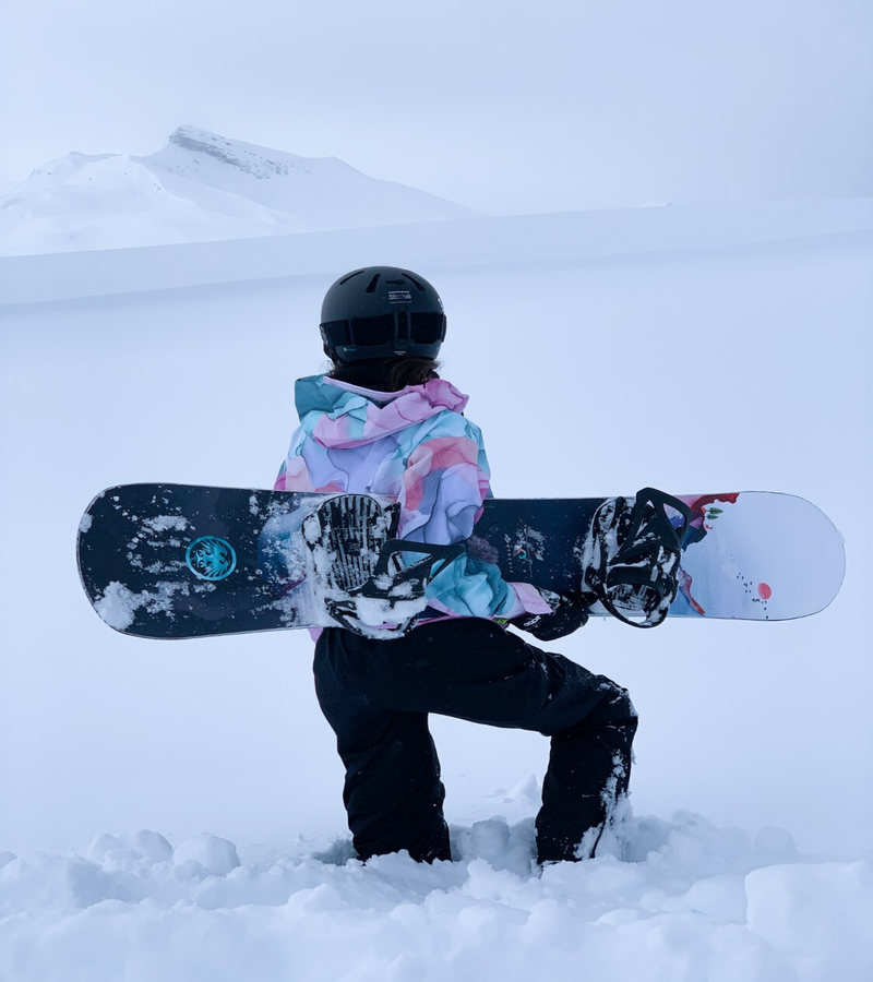 snowboarding