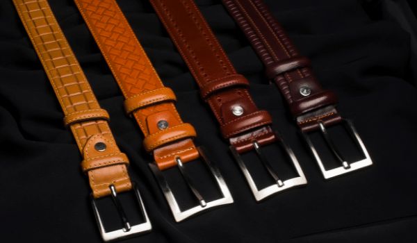full grain leather belt