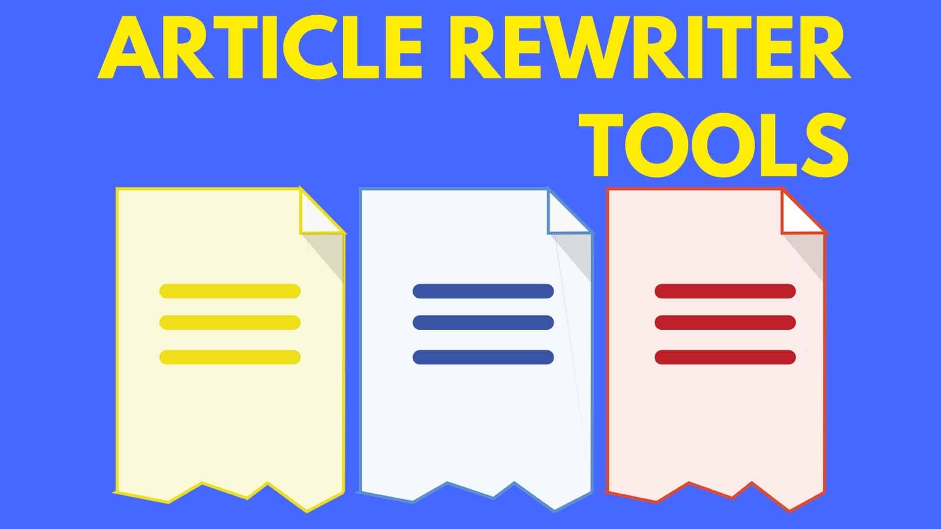 Article-Rewriter-tools