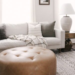 Ottomans with Round Seating