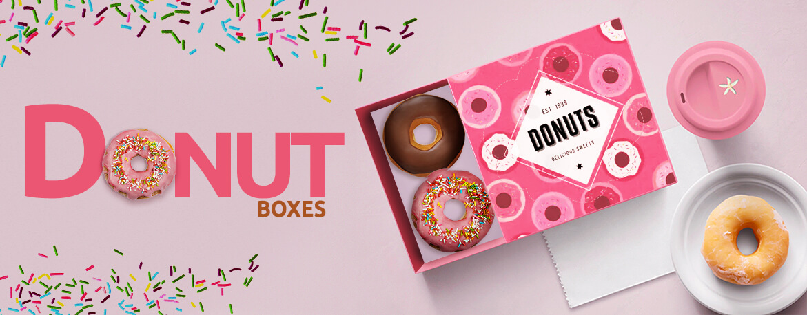 pink donut boxes