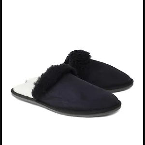 sheepskin mens slippers