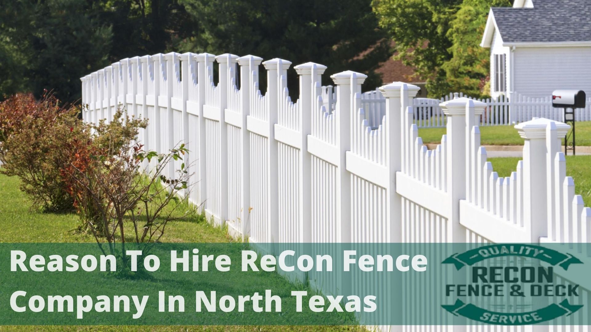 Reason To Hire ReCon Fence Company In North Texas