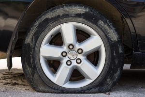 Flat-tubed-tyre