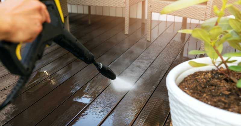 Can I Sand or Power Wash Composite Decking? 